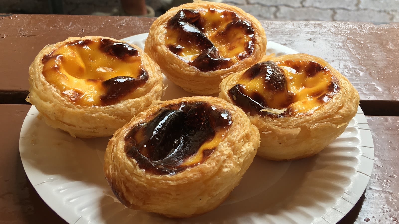 ทาร์ตไข่มาเก๊า Egg Tart Portuguese ขนมขึ้นชื่อ อาหารมาเก๊า