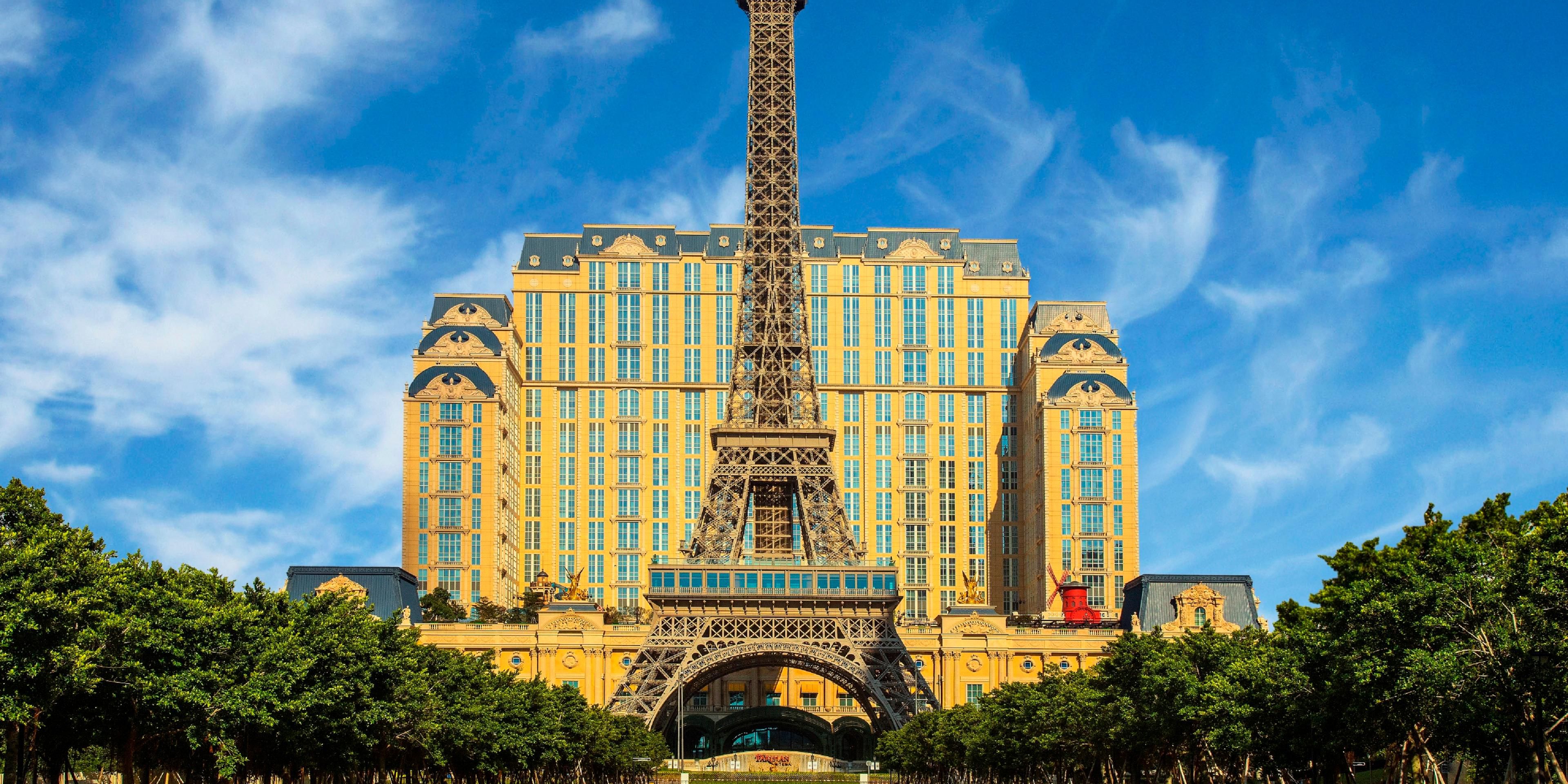 The Parisian Macao ปาริเซียนมาเก๊า หอไอเฟล ยามค่ำคืน แสงไฟสวยงาม